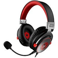 Audífonos Gamer Primus Gaming Dark Side Arcus 110T Hedset PHS-S110DS Negro